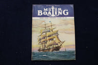 1957 DECEMBER MOTOR BOATING MAGAZINE - AN ILLUSTRATED BOAT COVER - E 11706