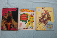 1940'S-1970'S CIRCUS PROGRAMS AND MAGAZINES - LOT OF 39 - O 3727