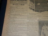 1907 JANUARY 17 THE BOSTON HERALD - 1000 KILLED 90,000 HOMELESS KINGSTON- BH 326
