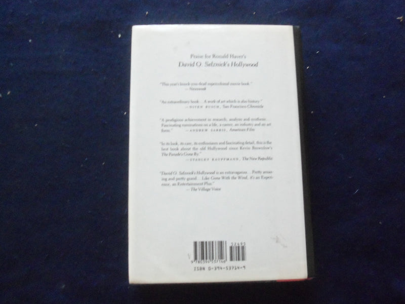 1988 A STAR IS BORN HARDCOVER BOOK BY RONALD HAVER - FIRST EDITION - KD 8235