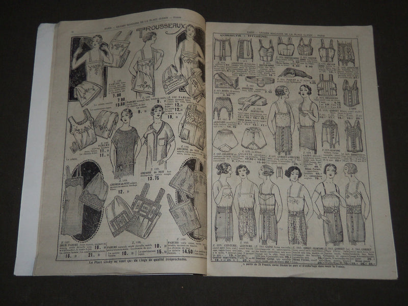 1920'S MARCH 17 A LA PLACE CLICHY NOUVEAUTE D ETE FRENCH CATALOGUE - FR 1066