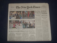 2021 JUNE 21 NEW YORK TIMES - NEW YORK TRAILS REST OF THE US. IN VIRUS REBOUND