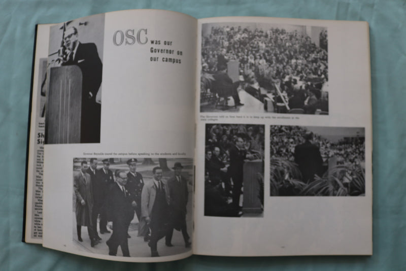 1964 QUIVER WISCONSIN STATE UNIVERSITY YEARBOOK - OSHKOSH, WISCONSIN - YB 3574
