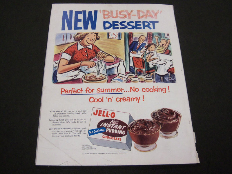 1954 JULY LADIES HOME JOURNAL MAGAZINE - GREAT ILLUSTRATIONS & ADS - ST 1898