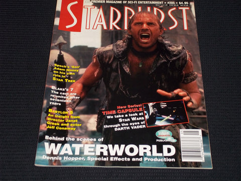1995 SEPTEMBER STARBURST MAGAZINE - KEVIN COSTNER WATERWORLD - E 17137