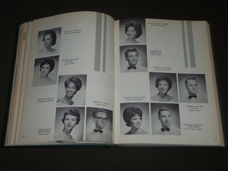 1962 TOWER JERSEY CITY STATE COLLEGE YEARBOOK - NEW JERSEY - PHOTOS - YB 1425