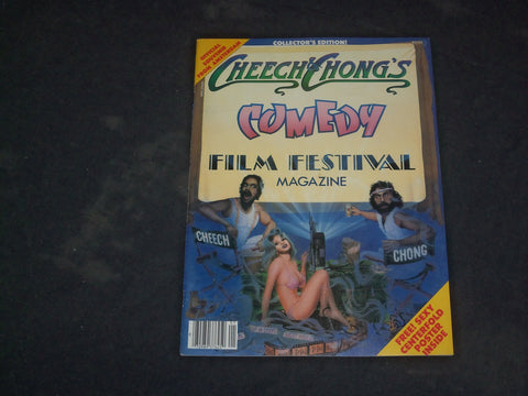 1982 CHEECH & CHONG'S COMEDY FILM FESTIVAL MAGAZINE - CW 692