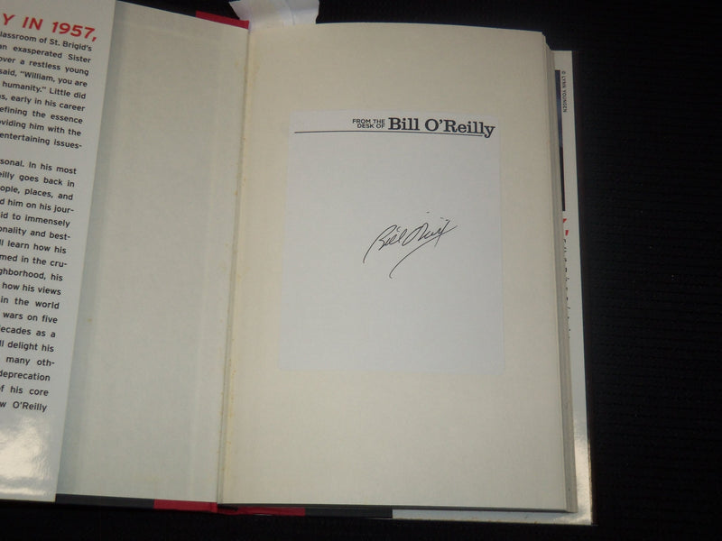 2008 A BOLD FRESH PIECE OF HUMANITY BOOK SIGNED BY BILL O'REILLY - KD 2771N