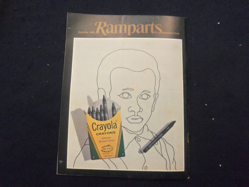 1966 DECEMBER RAMPARTS MAGAZINE - FLY BOYS OF THE CIA - SP 5540Q