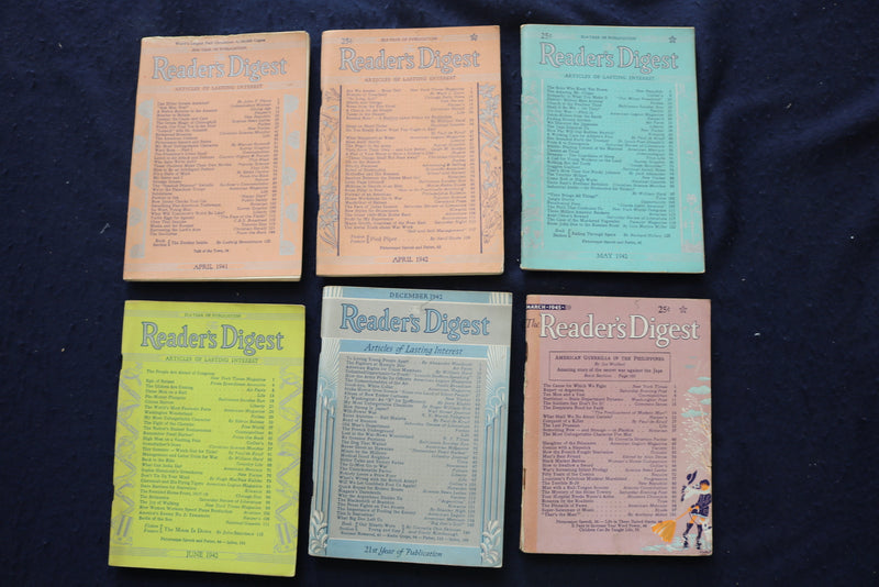 1940-1949 READER'S DIGEST MAGAZINE - LOT OF 26 - O 3441
