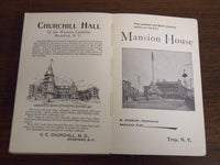 1896 RAND MCNALLY CO. HUDSON RIVER HANDY GUIDE - FOLD-OUT COLOR MAPS - K 1280