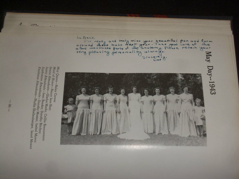1944 CUMBERLAND SHIPPENSBURG TEACHERS COLLEGE YEARBOOK-SHIPPENSBURG, PA- YB 1959