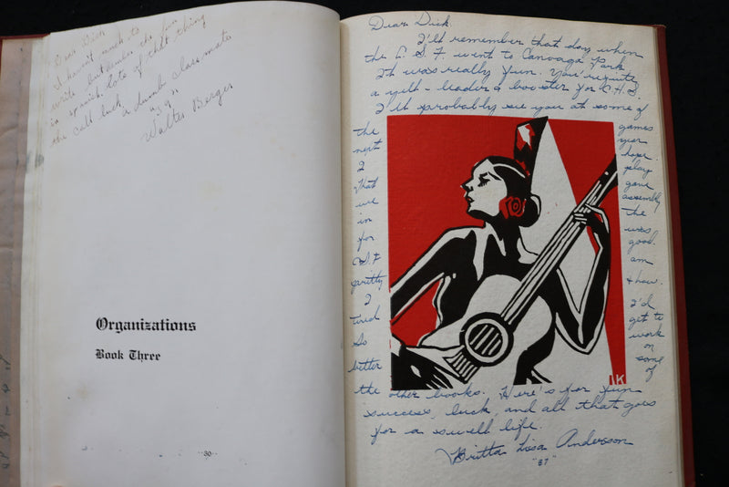 1937 EL CHASQUI CHINO HIGH SCHOOL YEARBOOK - CHINO, CALIFORNIA - YB 3510