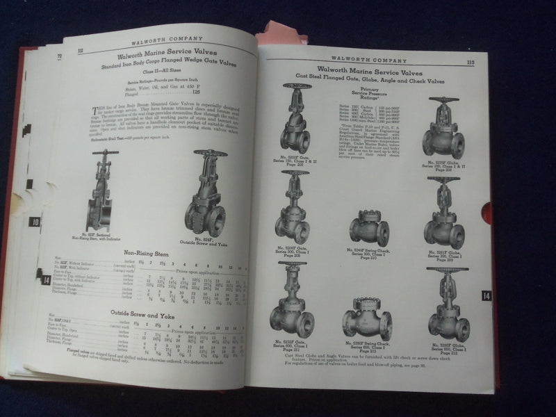 1947 WALWORTH HARDCOVER CATALOG 47 - VALVES-FITTINGS-PIPE WRENCHES - R 98L