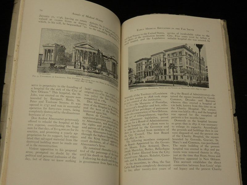 1932-1933 ANNALS OF MEDICAL HISTORY MAGAZINE LOT OF 3 ISSUES - WR 505F