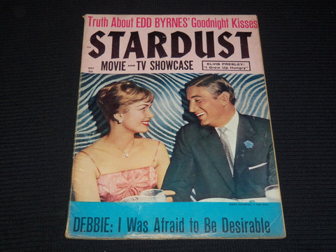 1959 OCTOBER STARDUST MAGAZINE - DEBBIE REYNOLDS & BOB NEAL COVER - E 16213