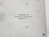 1948 GROWING WITH WASHINGTON SOFTCOVER BOOK - WASHINGTON GAS LIGHT CO. - J 9861