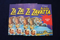1979-1992 ZAVATTA CIRQUE ACHILLE - CIRCUS PROGRAMS - FRENCH - LOT OF 20 - O 3507