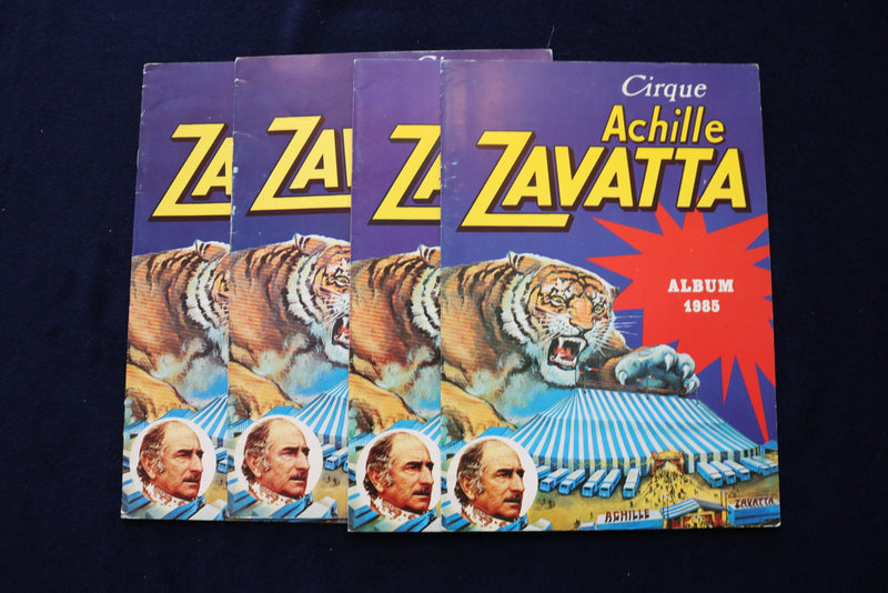 1979-1992 ZAVATTA CIRQUE ACHILLE - CIRCUS PROGRAMS - FRENCH - LOT OF 20 - O 3507