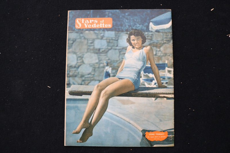 1950'S STARS & VEDETTES MAGAZINE - VIRGINIA MAYO COVER - E 25025