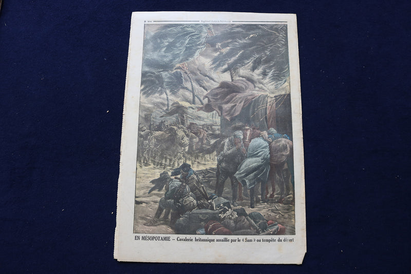 1917 JUNE 3 LE PETIT JOURNAL SUPPLEMENT ILLUSTRE MAGAZINE - GEN. CURE- NP 8811