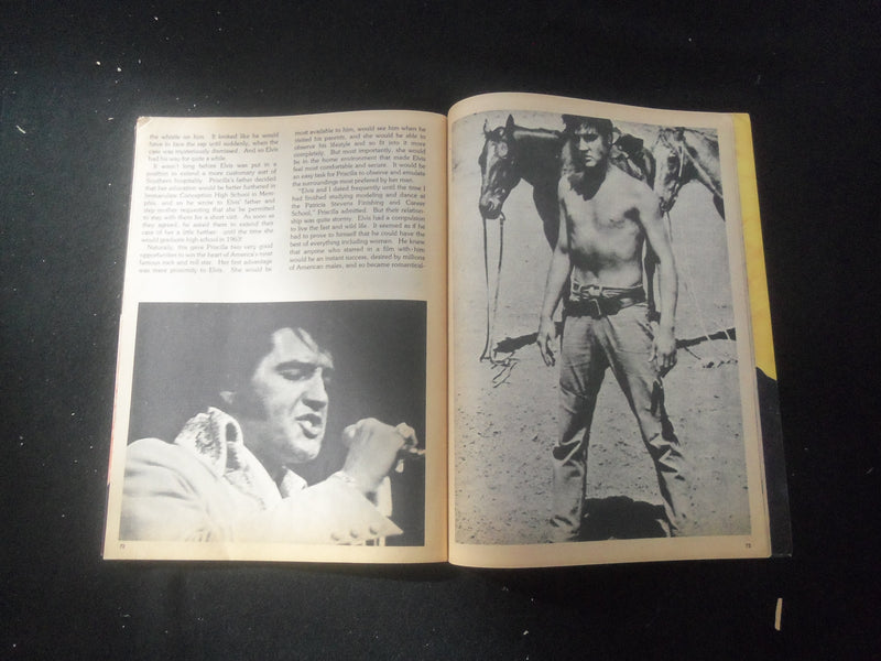 1977 THE ONLY WOMAN ELVIS EVER LOVED MAGAZINE - PRISCILLA PRESLEY - SP 1521Y