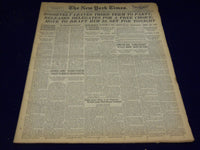 1940 JULY 17 NEW YORK TIMES - ROOSEVELT LEAVES 3RD TERM TO PARTY - NT 2949