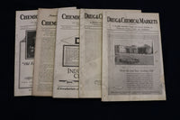 1926 DRUG & CHEMICAL MARKETS WEEKLY MAGAZINE - LOT OF 50 - O 3631