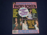 1977 AUGUST PHOTO SCREEN MAGAZINE - ELVIS PRESLEY - PHOTOS - ST 5883