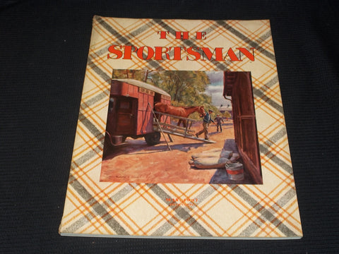 1937 MAY THE SPORTSMAN MAGAZINE NICE COVER & INSIDE SPORTS - E 4304