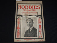 1919 OCTOBER HOBBIES MAGAZINE - PERCY MCGRAW MANN - VOLUME 2 NO. 1 - SP 4863A