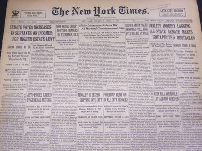 1934 APRIL 5 NEW YORK TIMES - GENERAL MOTORS RAISES PRICES - NT 4204