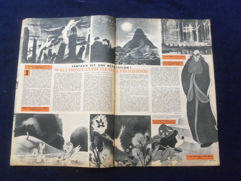 1946 NOV 5 CINEMONDE MAGAZINE -JEAN MARAIS/JOSETTE DAY- FRENCH EDITION- SP 4868C