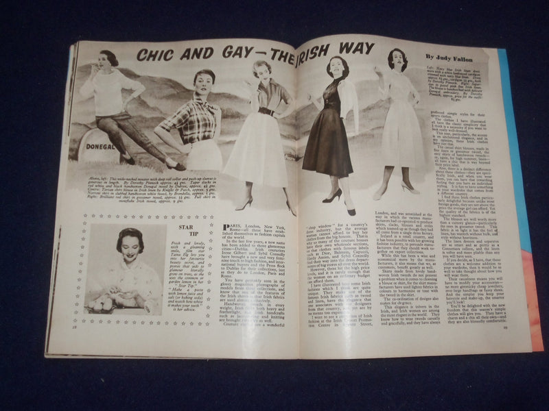 1957 MAY FILM REVIEW MAGAZINE - VIRGINIA MAYO - MARJORIE HELLEN - J 9688