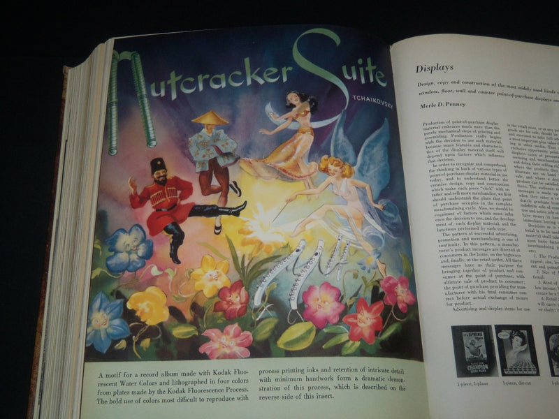 1950 NINTH GRAPHIC ARTS PRODUCTION YEARBOOK - NICE ILLUSTRATIONS - ADS- KD 4727E