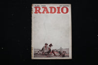 1926 JUNE RADIO MAGAZINE - BOY AND DOG COVER - E 11156
