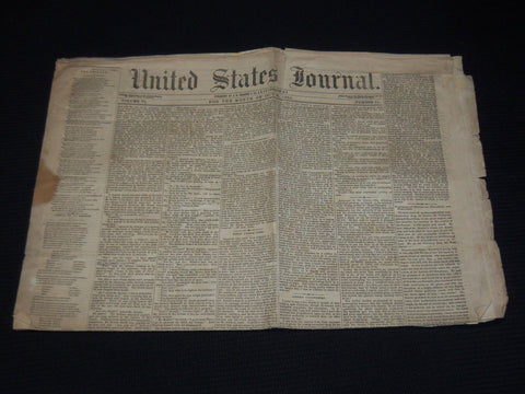 1855 OCTOBER UNITED STATES JOURNAL NEWSPAPER VOLUME 6 NO. 12 - NP 3878P