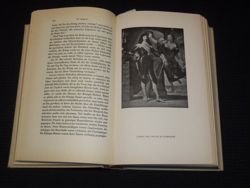 1936 RICHELIEU DER AUFSTIEG ZUR MACHT BOOK BY CARL J. BURCKHARDT - KD 5634E