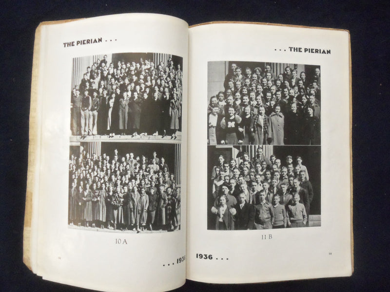 1936 PIERIAN MORTON HIGH SCHOOL YEARBOOK - RICHMOND, INDIANA - YB 1926H