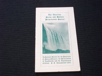 1900'S THE AMERICAN SCENIC AND HISTORIC PRESERVATION SOCIETY BOOK - J 7182