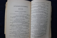 1900-1901 CORNELL UNIVERSITY REGISTER AND MAP - SOFTCOVER BOOK - K 823