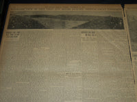 1908 NOVEMBER 22 THE BOSTON HERALD - HARVARD VANQUISHES YALE 4-0 - BH 218