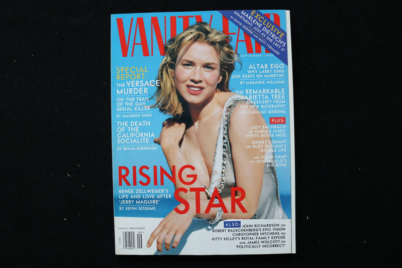 1997 SEPTEMBER VANITY FAIR MAGAZINE - RENEE ZELLWEGER COVER - E 24339