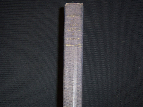 1948 THE BISHOP'S MANTLE HARDCOVER BOOK BY AGNES TURNBULL - KD 7937