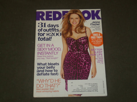2011 MARCH REDBOOK MAGAZINE - JENNA FISCHER COVER - B 1556
