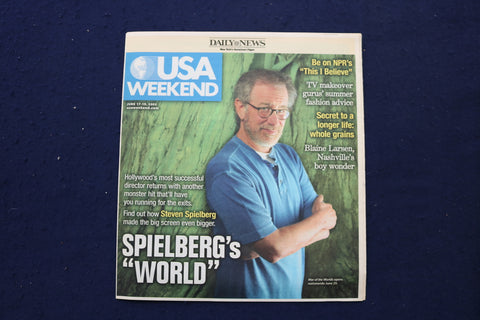 2005 JUNE 17-19 USA WEEKEND MAGAZINE - STEVEN SPIELBERG COVER - E 18261