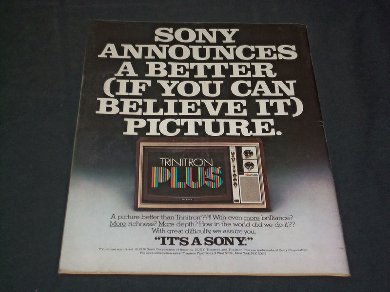 1976 SEPTEMBER 27 NEW YORK MAGAZINE - INTRODUCTION TO THE FEAST - SP 3852