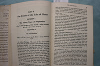 1950's THE MODERN STUDENT'S LIFE OF CHRIST HARDCOVER BOOK BY P. VOLLMER- KD 9636