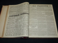 1840 JANUARY-JUNE LA PRESSE FRENCH NEWSPAPER BOUND VOLUME - SCIENCE - KD 1279G