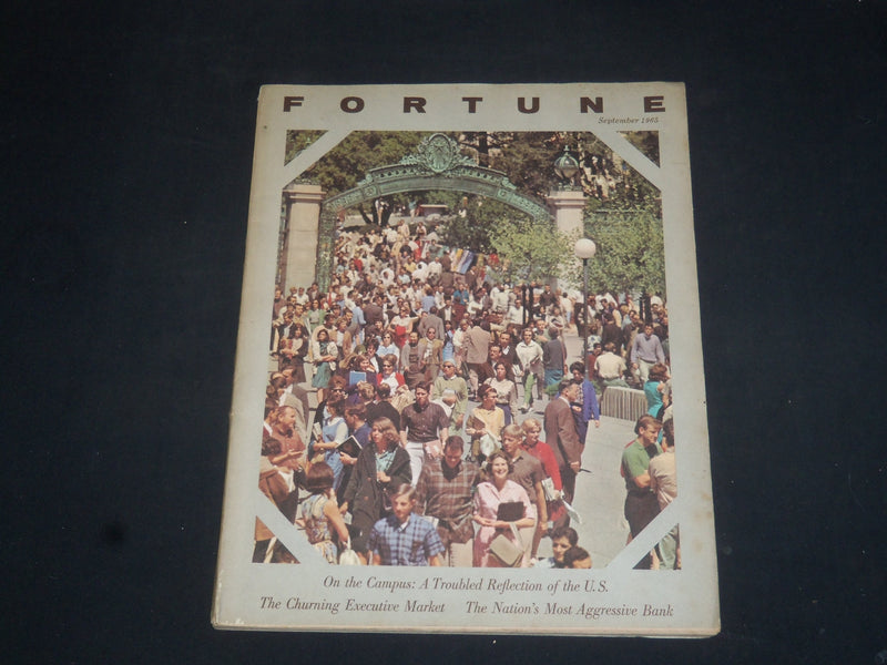 1965 SEPTEMBER FORTUNE MAGAZINE - GREAT COVER & ADS - F 415